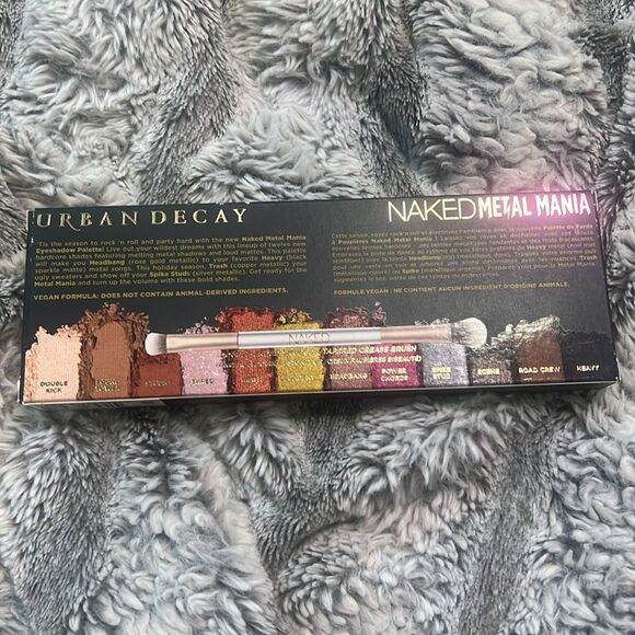 BNWT - URBAN DECAY NAKED METAL MANIA EYESHADOW PALETTE - Picture 3 of 3